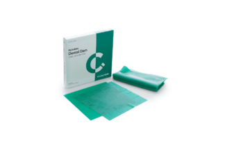 Hygenic kofferdam med latex grøn