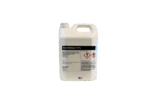 Desinfektion, sprit 75 %, 3 x 5 liter