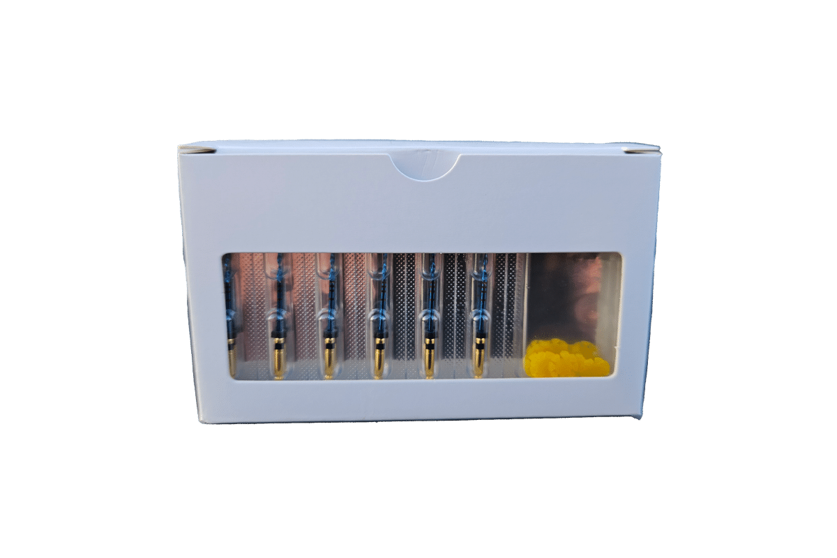 Dentorium RC Blue maskinfil, kompatible med VDW reciproc blue filer, 31mm, R40, Sort, 6stk - Billede 3