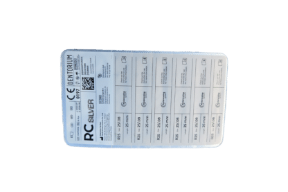 Dentorium RC Silver maskinfil, kompatible med VDW reciproc filer, 25mm R25, Rød, 6 stk - Image 2