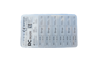 Dentorium RC Silver maskinfil, kompatible med VDW reciproc filer, 25mm R40, Sort, 6 stk - Image 2