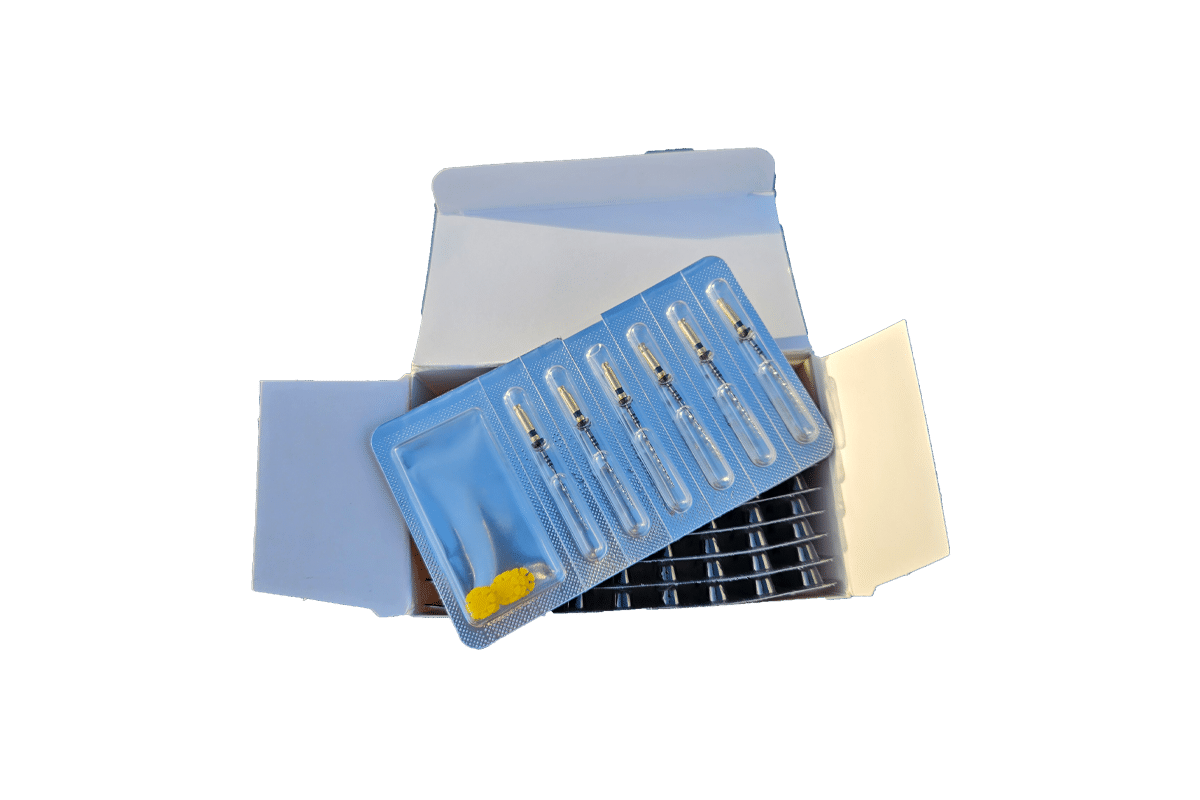 Dentorium RC Silver maskinfil, kompatible med VDW reciproc filer, 25mm R40, Sort, 6 stk - Billede 5