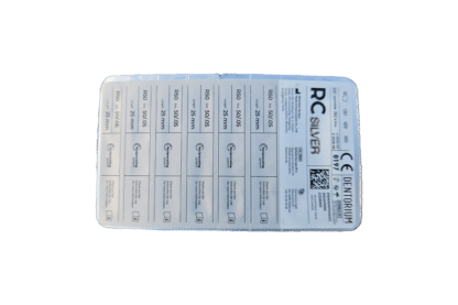 Dentorium RC Silver maskinfil, kompatible med VDW reciproc filer, 25mm R50, Gul, 6 stk - Billede 2