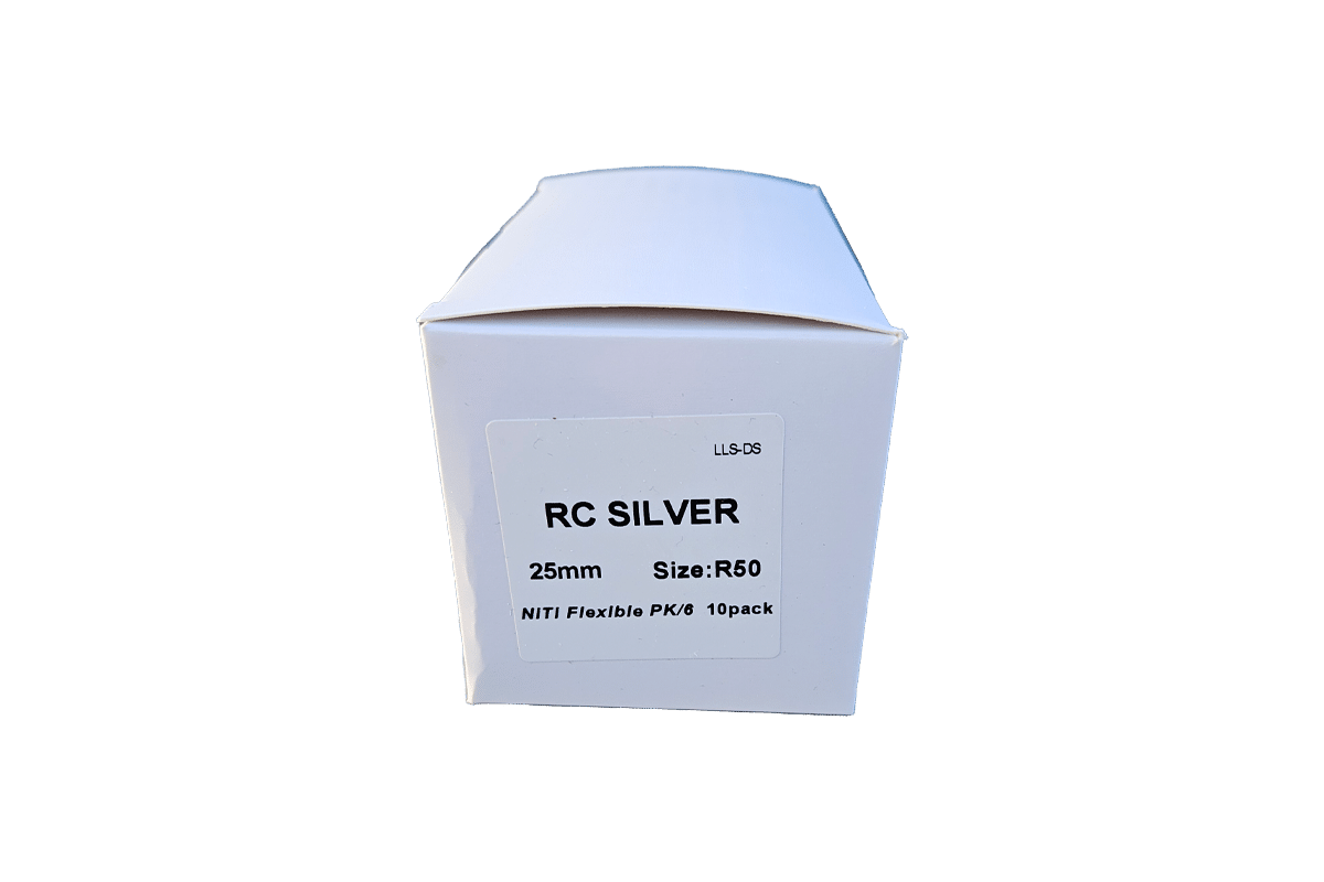 Dentorium RC Silver maskinfil, kompatible med VDW reciproc filer, 25mm R50, Gul, 6 stk - Billede 4