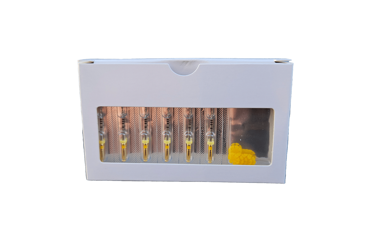Dentorium RC Silver maskinfil, kompatible med VDW reciproc filer, 31mm R50, Gul, 6 stk - Billede 3