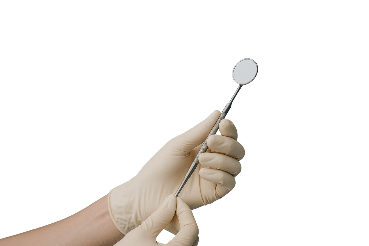 hvid engangshandske syntetisk latex